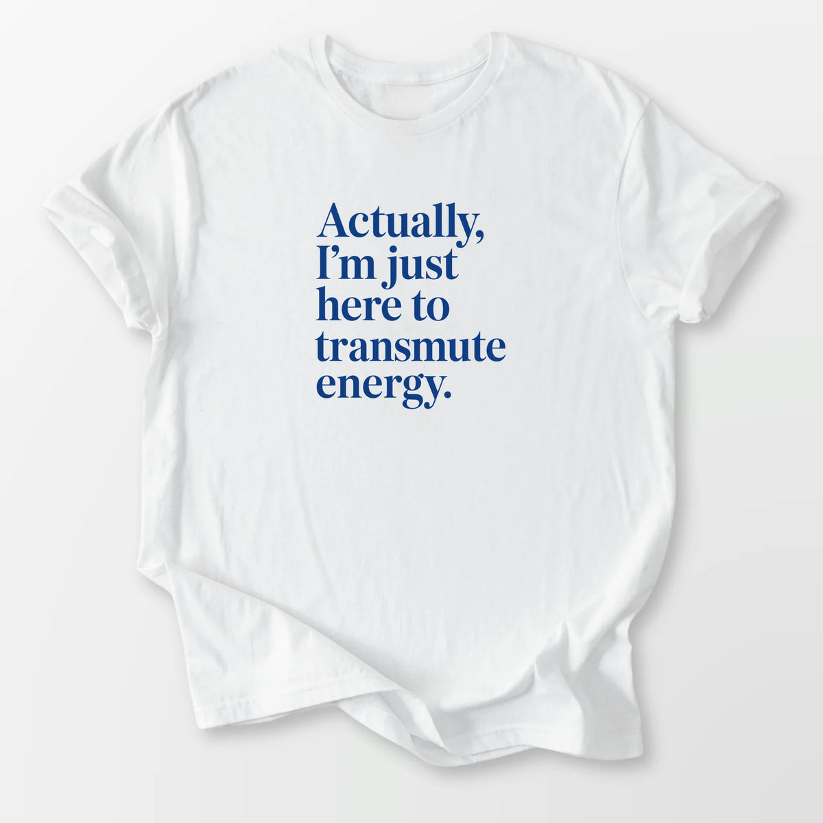 Transmute Energy Tee White T-Shirt