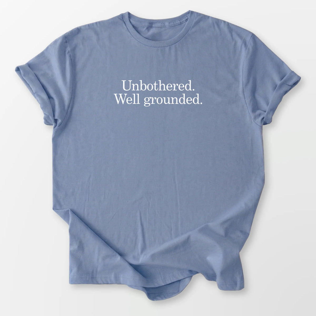 Well Grounded Tee Stone Blue T-Shirt