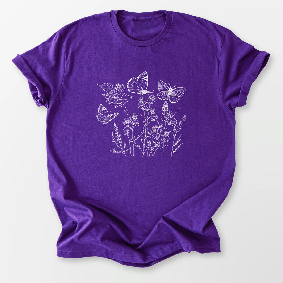 Wildflower Wings Tee Purple T-Shirt