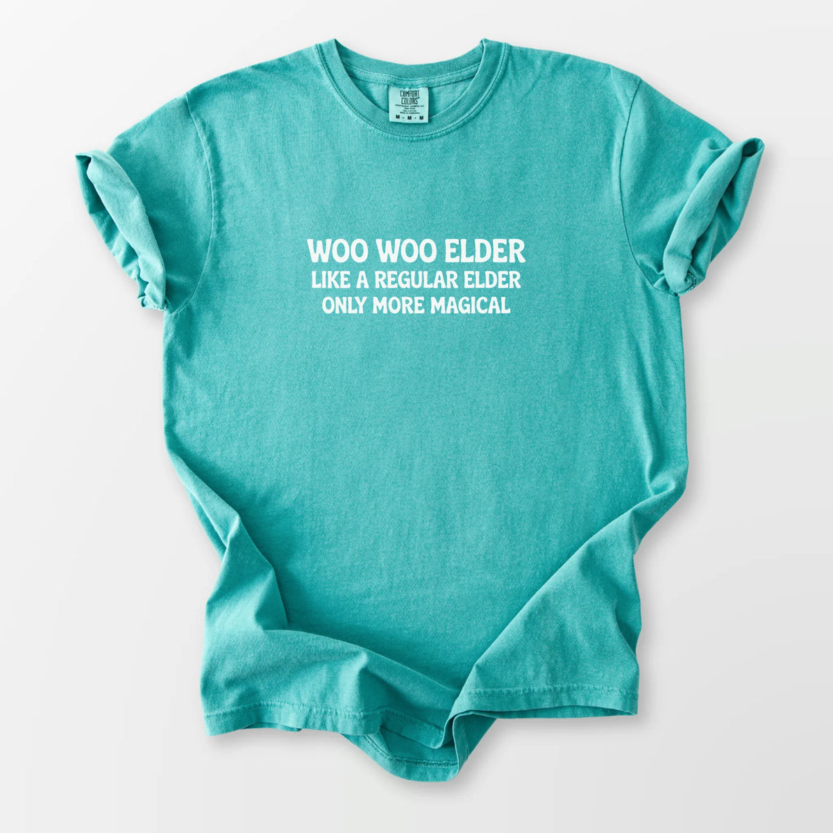 Woo Woo Elder Comfort Tee Seafoam T-Shirt