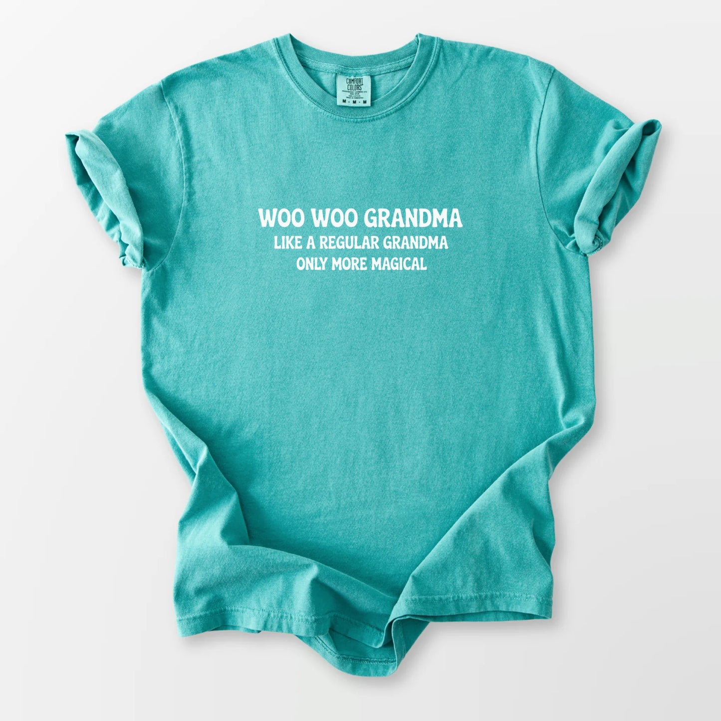 Woo Woo Grandma Comfort Tee Seafoam T-Shirt