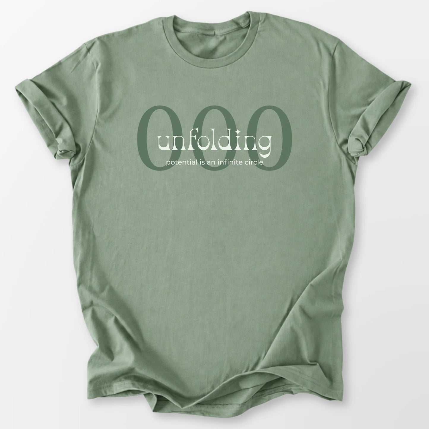 000 Angel Number Tee Sage T-Shirt