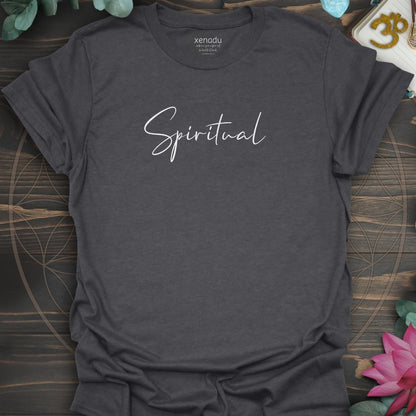 Spiritual Tee Dark Heather Grey T-Shirt