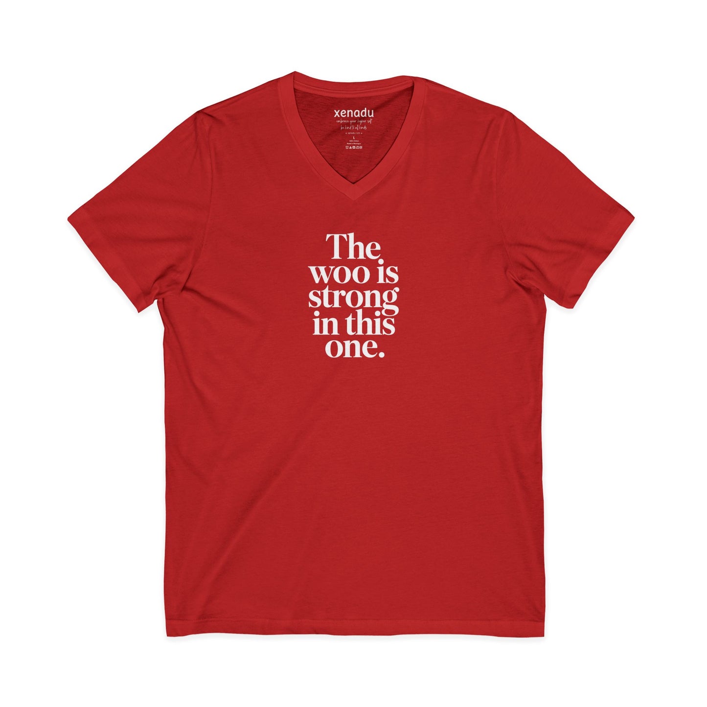 The Woo is Strong V-Neck Tee