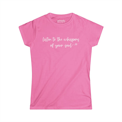 Listen to the Whispers Women's Tee Azalea