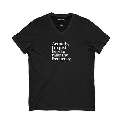 Raise the Frequency V-Neck Tee