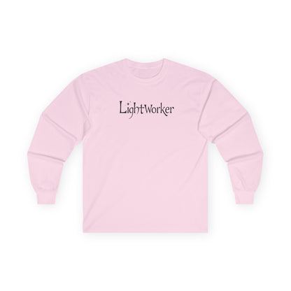 Lightworker Long Sleeve Tee Light Pink Long-sleeve