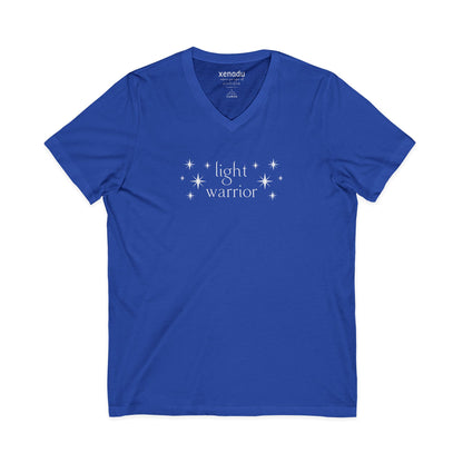 Light Warrior V-Neck Tee Royal Blue V-neck