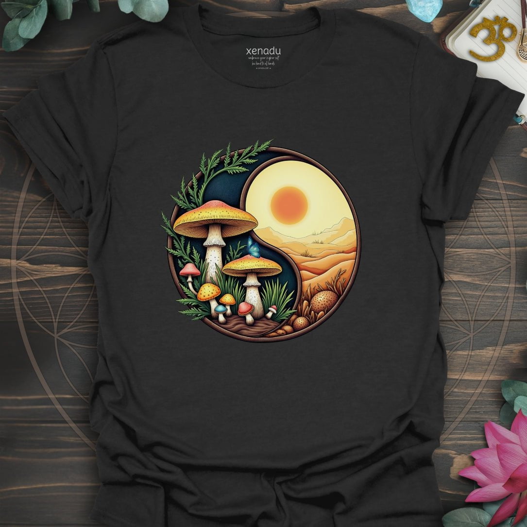 Natural Harmony Tee Black T-Shirt