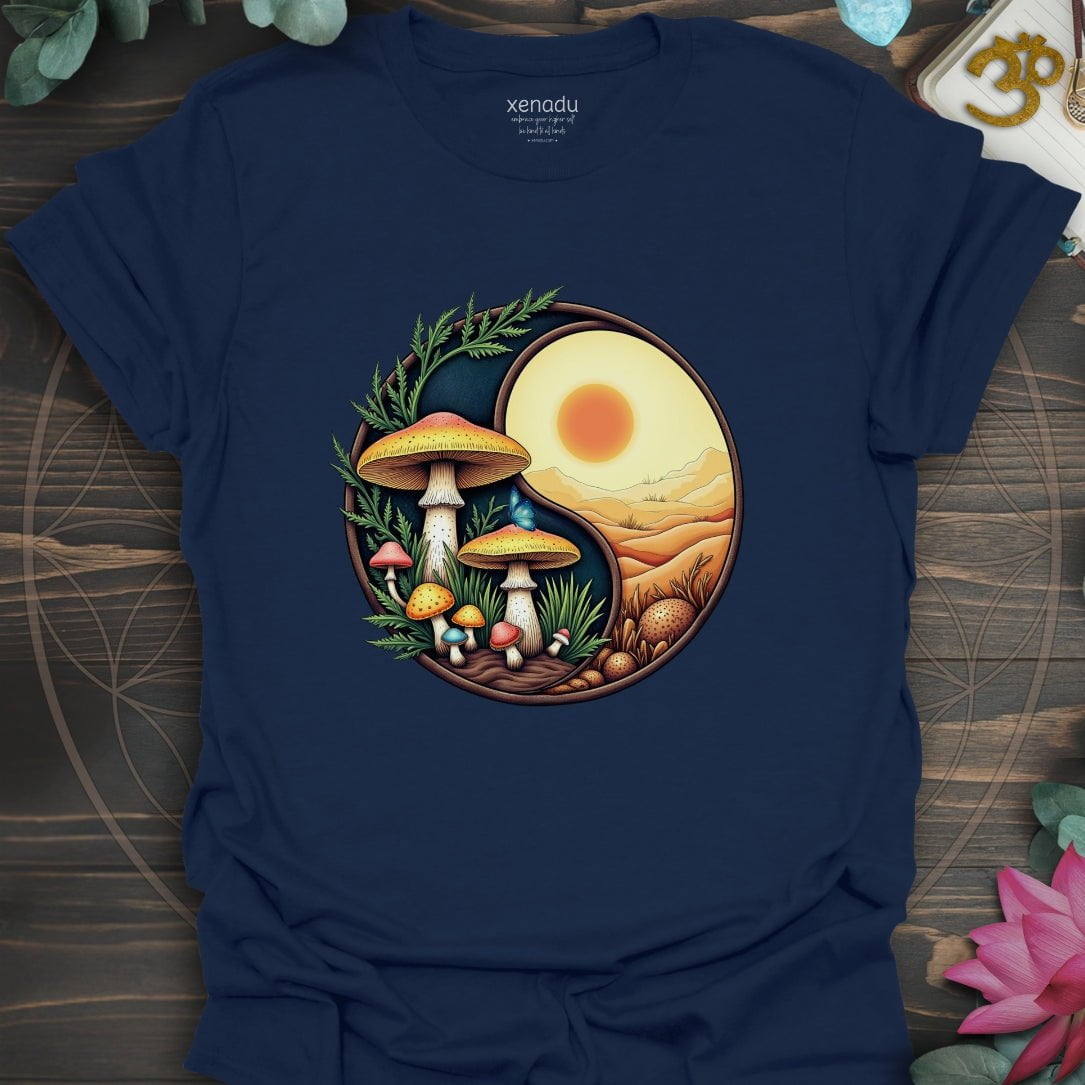 Natural Harmony Tee Navy T-Shirt
