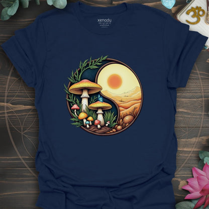 Natural Harmony Tee Navy T-Shirt
