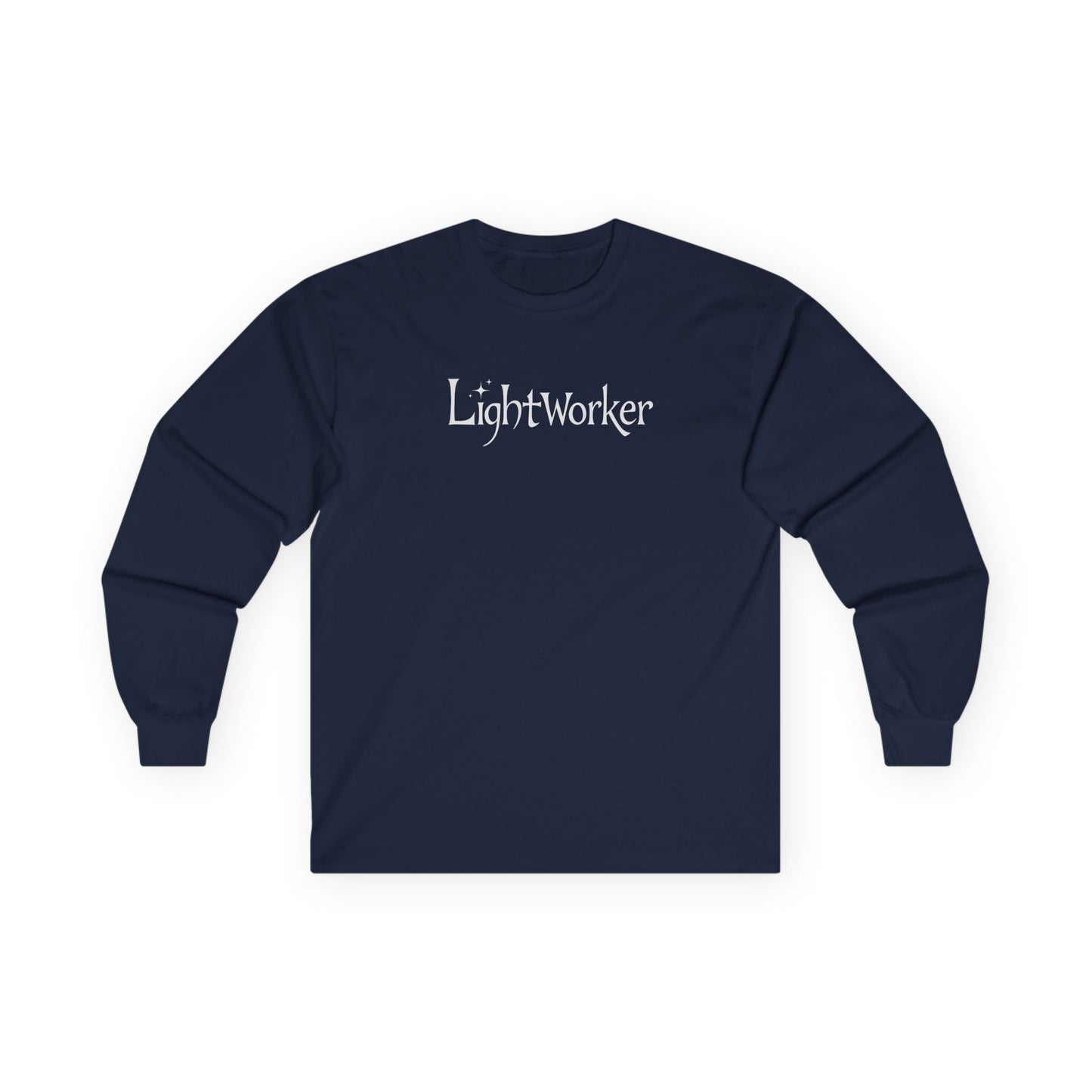 Lightworker Long Sleeve Tee Navy Long-sleeve