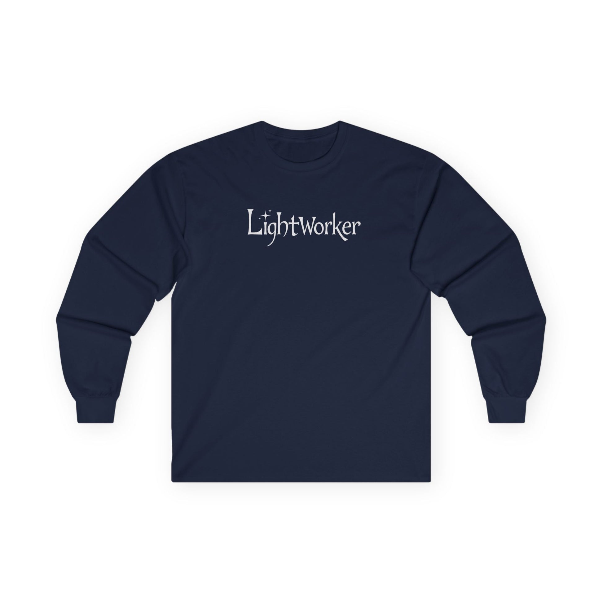 Lightworker Long Sleeve Tee Navy Long-sleeve