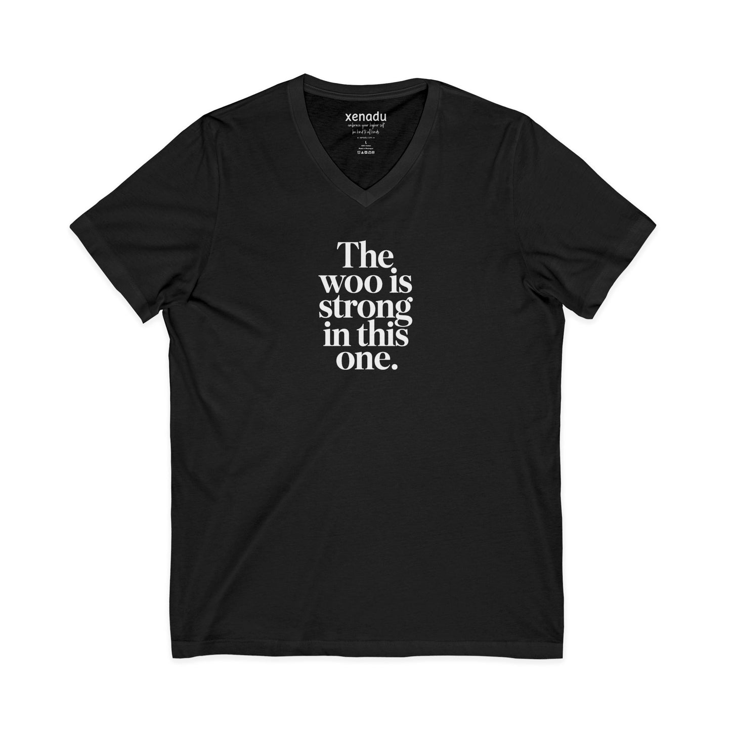 The Woo is Strong V-Neck Tee