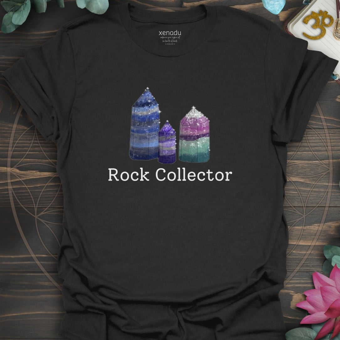 Rock Collector Tee Black T-Shirt