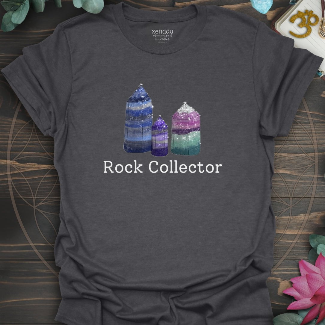 Rock Collector Tee Dark Heather Grey T-Shirt