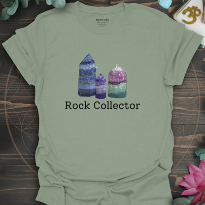 Rock Collector Tee Sage T-Shirt