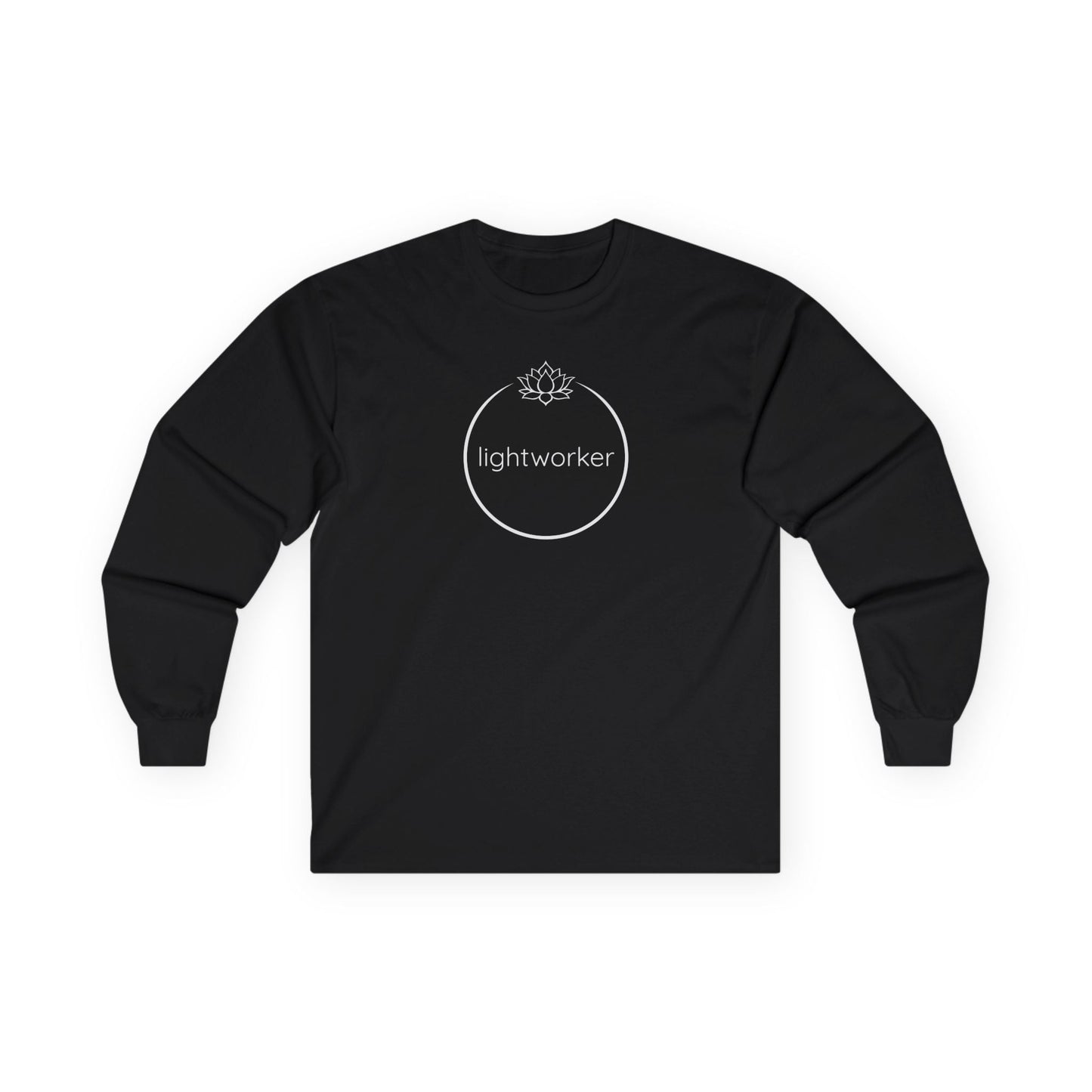 Lightworker Lotus Bloom Long Sleeve Black Long-sleeve