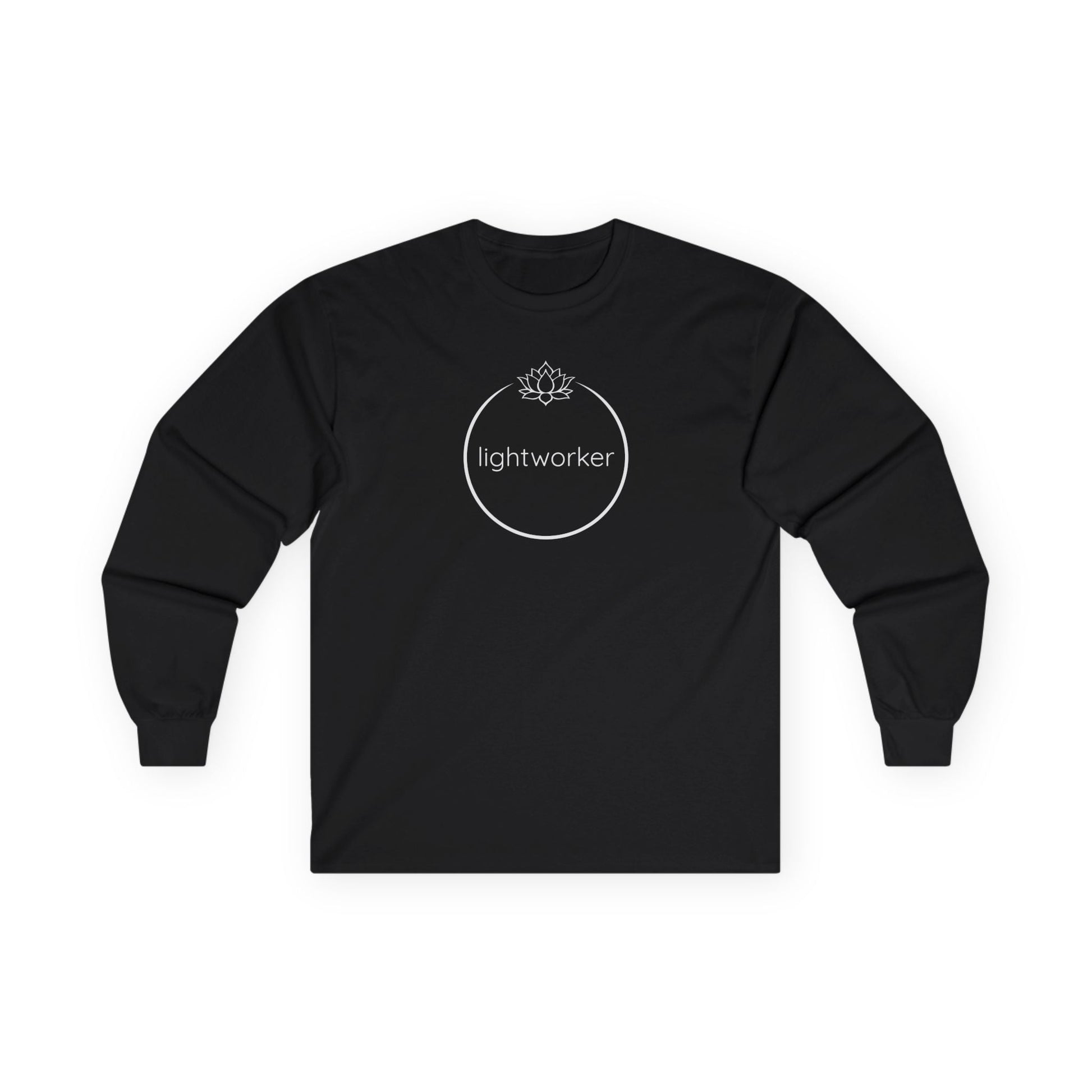 Lightworker Lotus Bloom Long Sleeve Black Long-sleeve