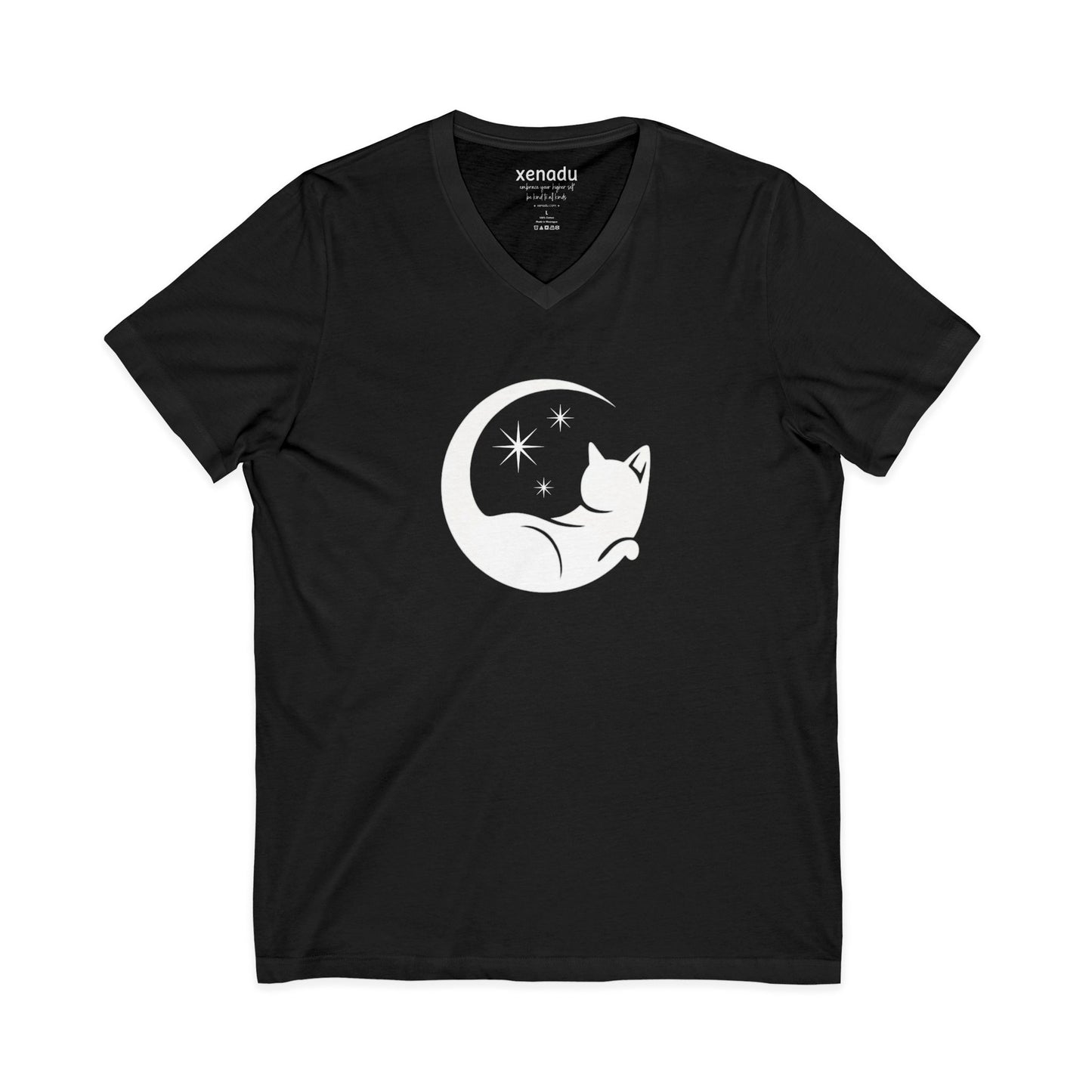 Familiar Energy V-Neck Tee