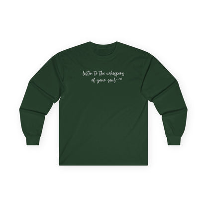 Listen to the Whispers Long Sleeve Tee Forest Green Long-sleeve