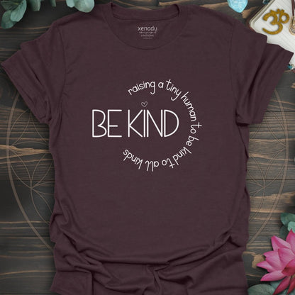 Raising A Tiny Human Tee Dark Chocolate T-Shirt