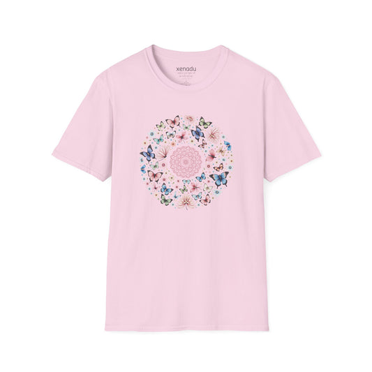 Light Butterfly Mandala Tee