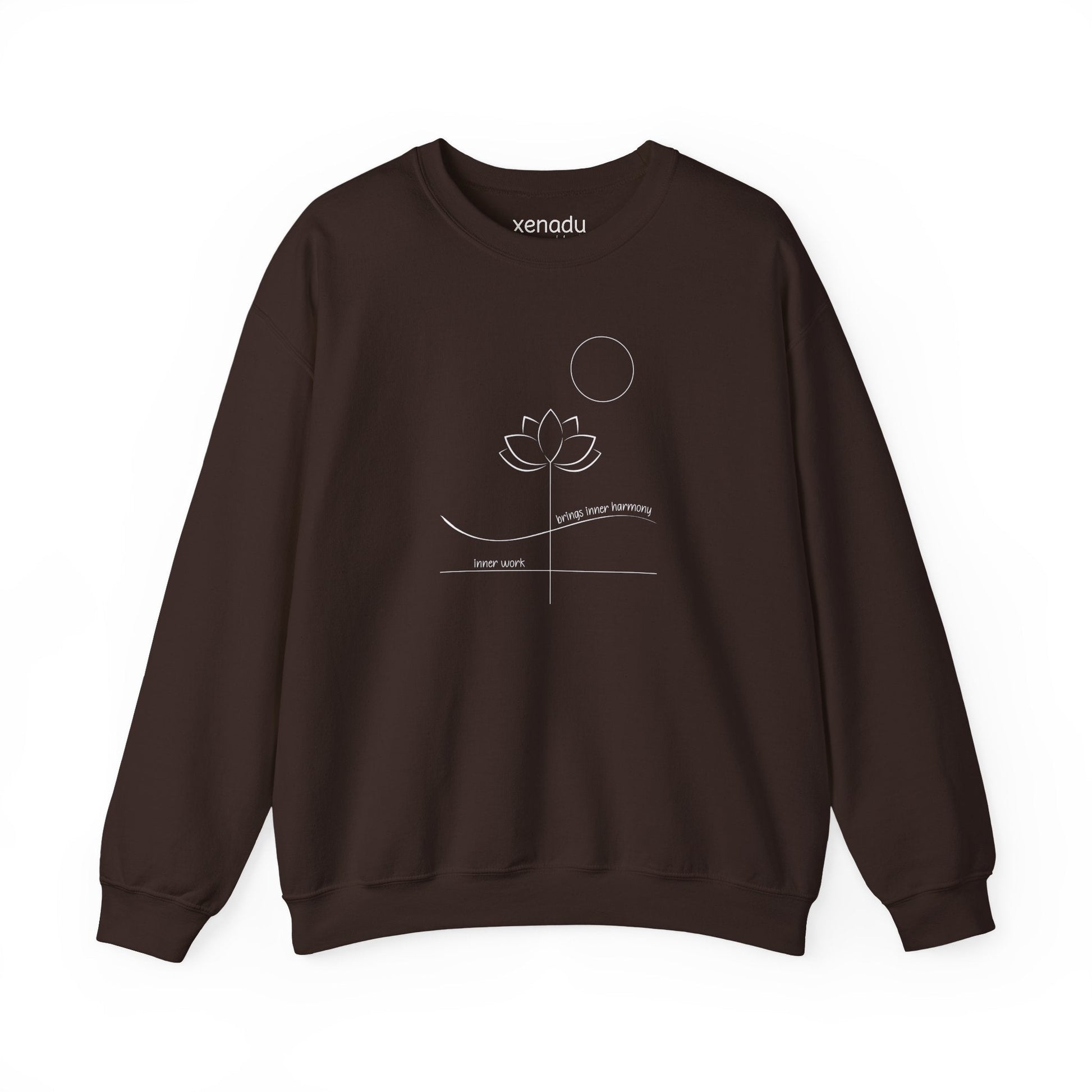 Inner Work Inner Harmony Sweatshirt Dark Chocolate Sweatshirt