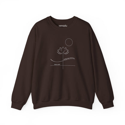 Inner Work Inner Harmony Sweatshirt Dark Chocolate Sweatshirt