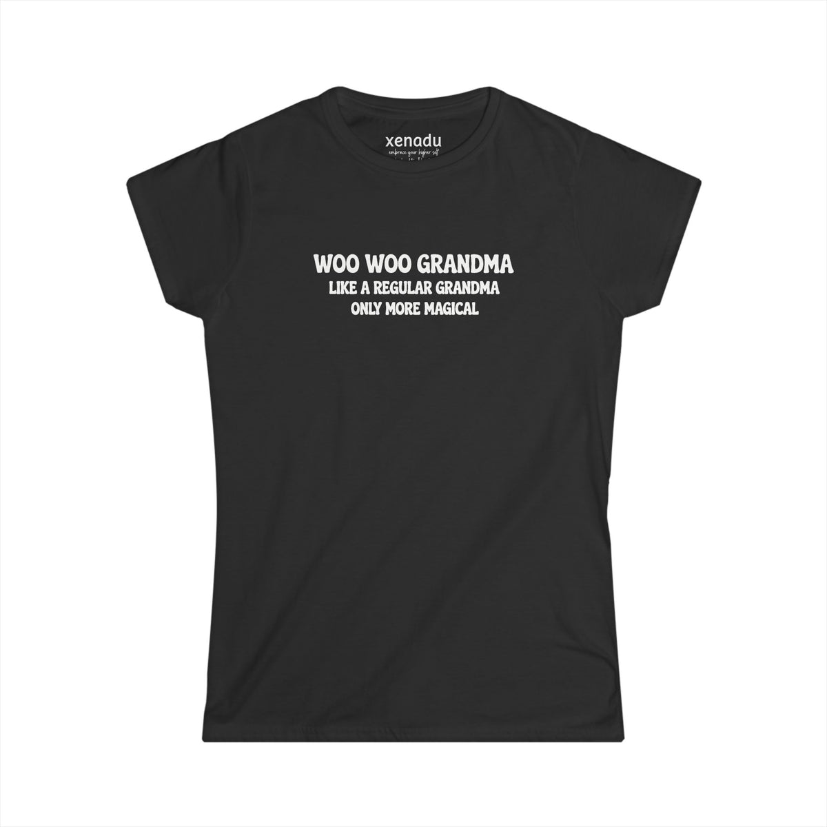 Woo Woo Grandma Women's Tee Black