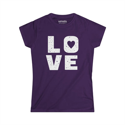 Big Love Women's Tee Purple T-Shirt