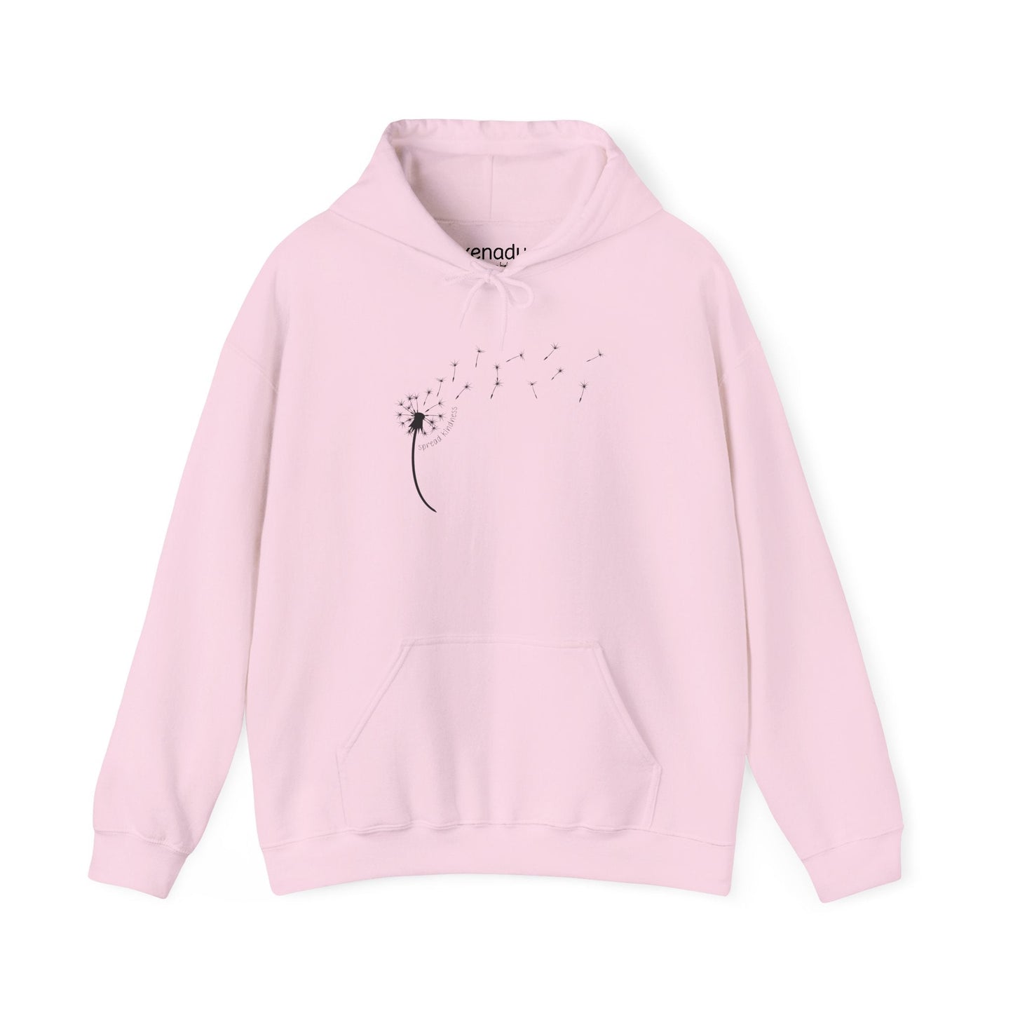 Kindness Dandelion Hoodie Light Pink Hoodie