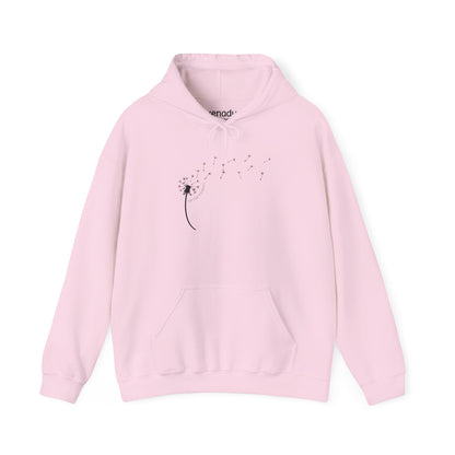 Kindness Dandelion Hoodie Light Pink Hoodie