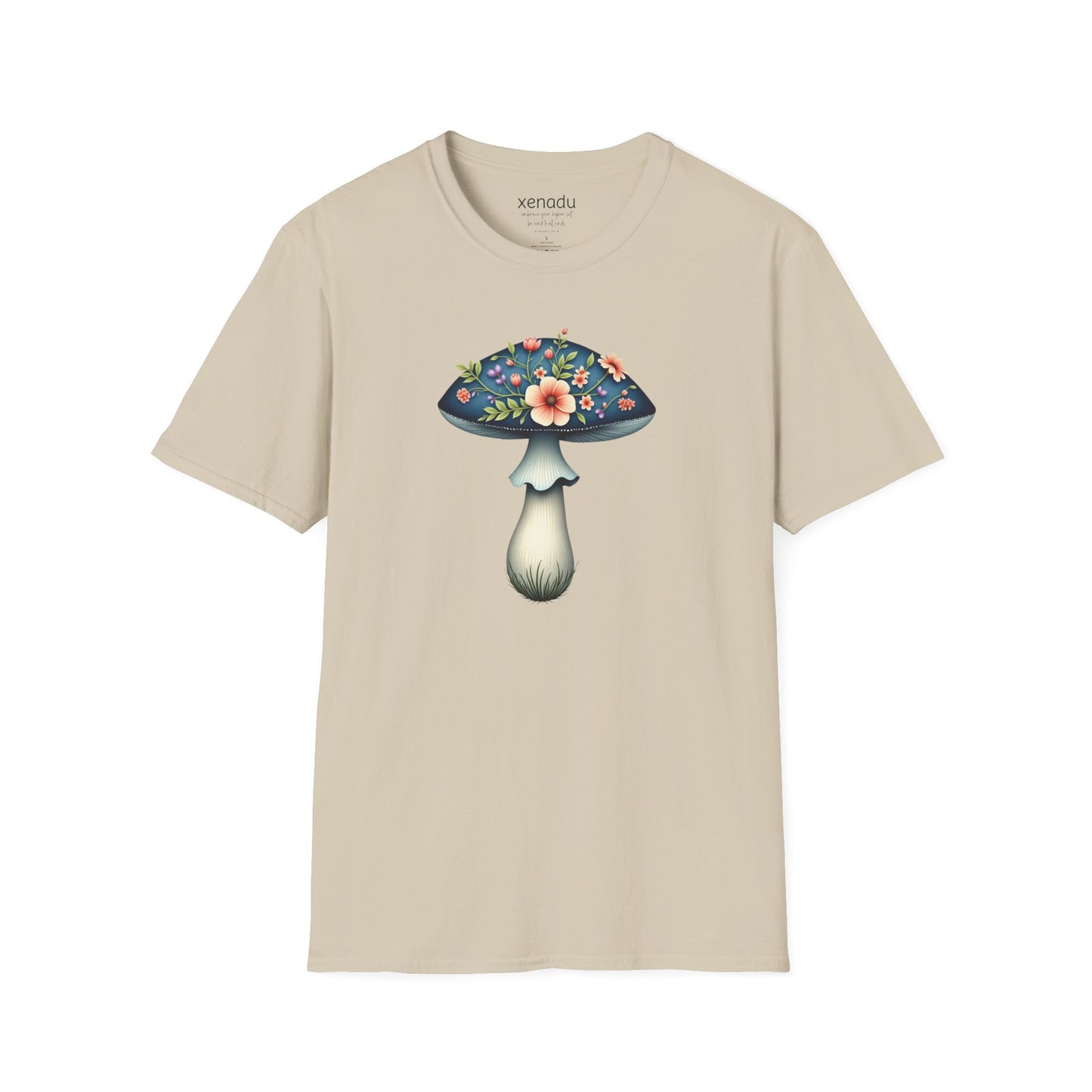 Boho Mushroom Blooms Tee