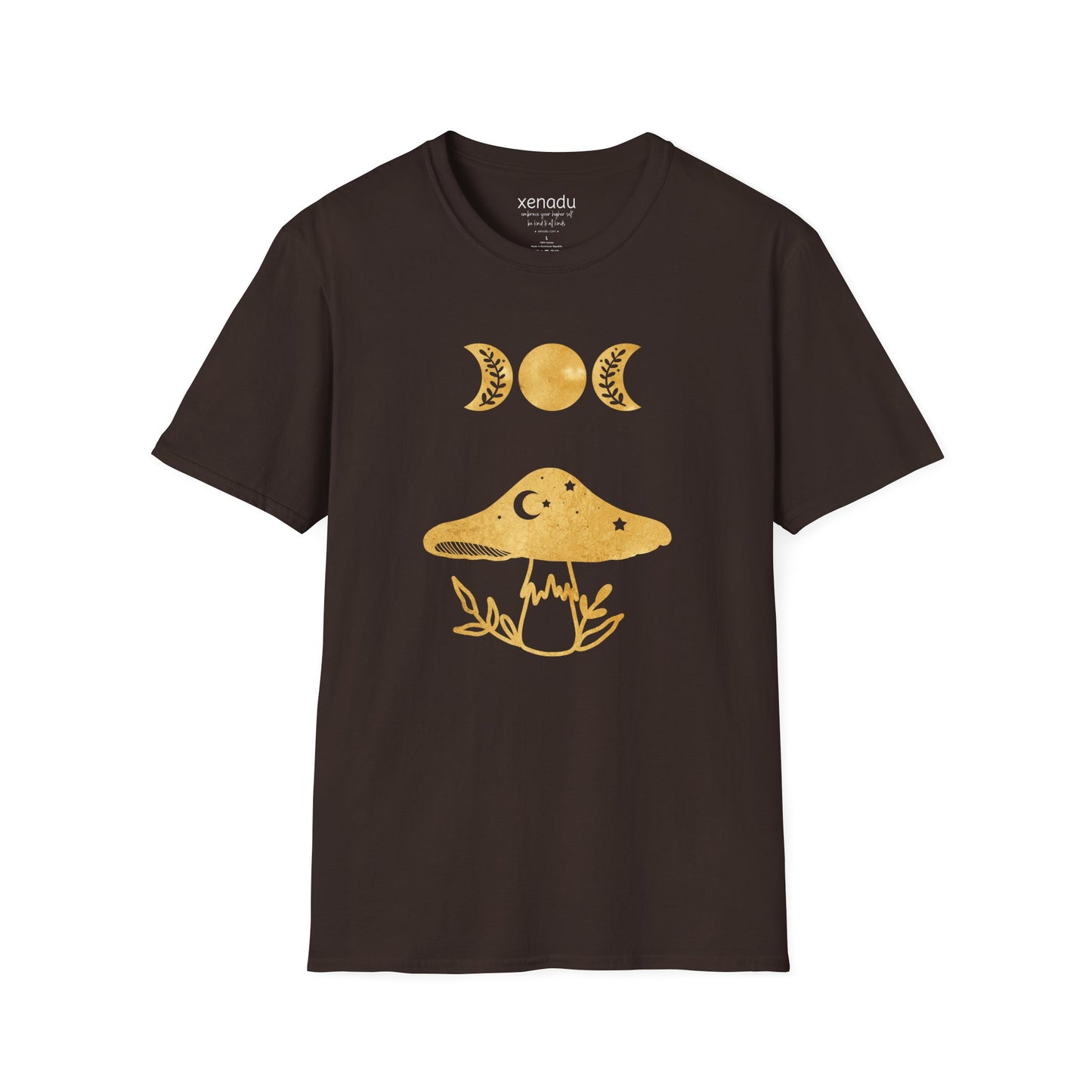 Golden Mushroom Moons Tee