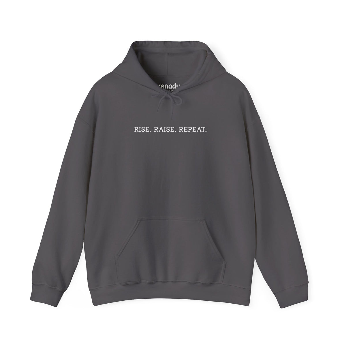 Rise Raise Repeat Hoodie Charcoal