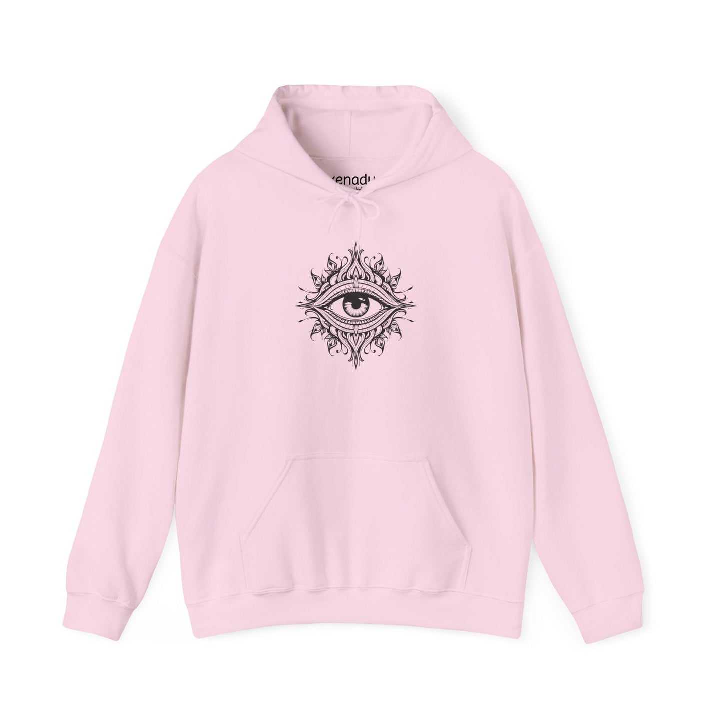 Third Eye Hoodie Light Pink Hoodie