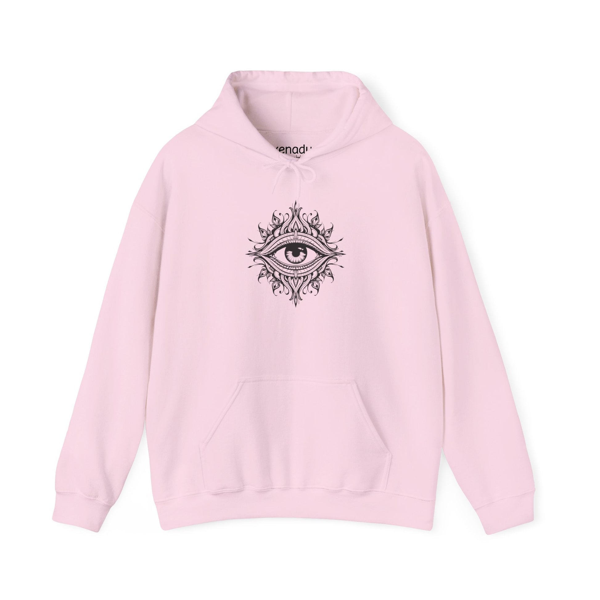 Third Eye Hoodie Light Pink Hoodie