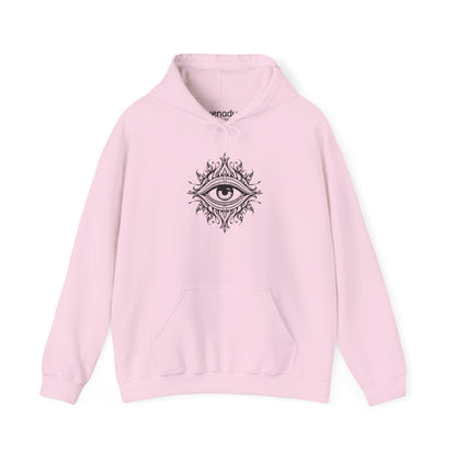 Third Eye Hoodie Light Pink Hoodie