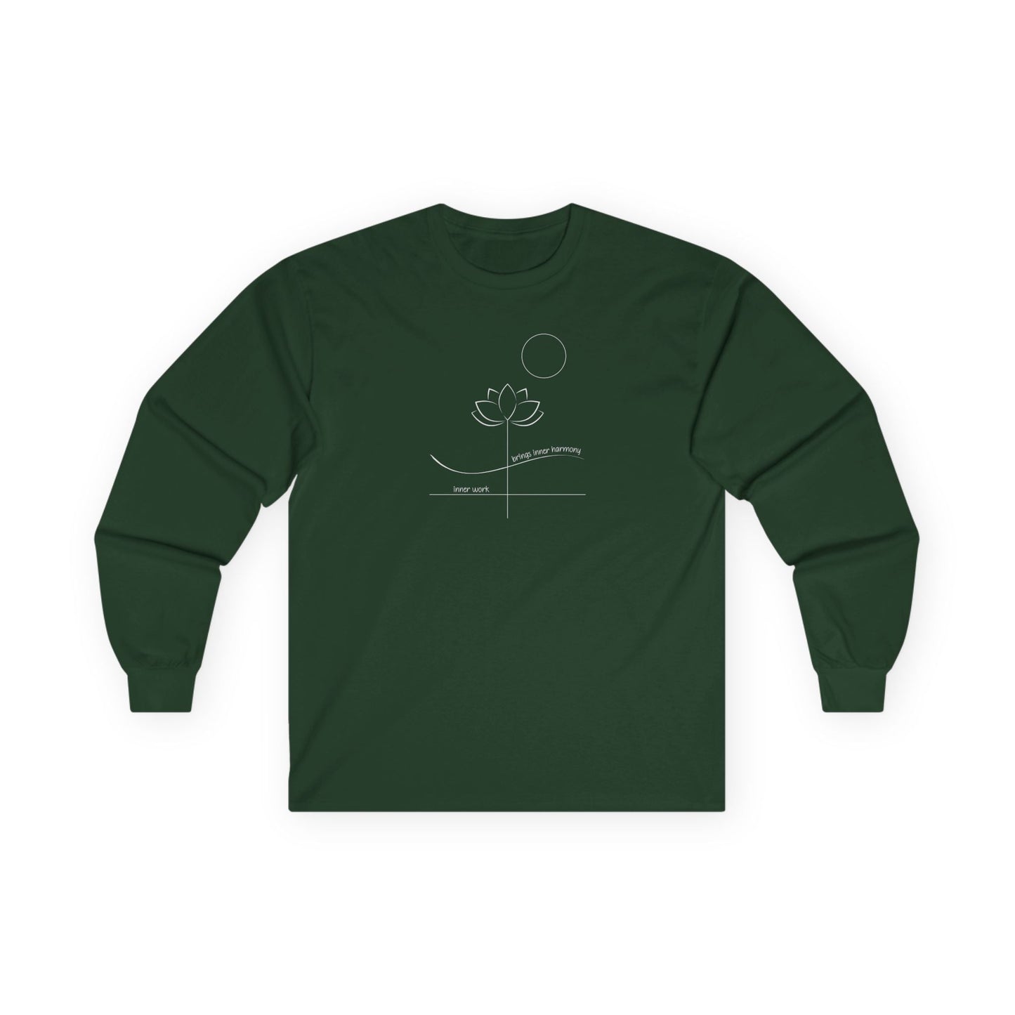Inner Work Inner Harmony Long Sleeve Tee Forest Green Long-sleeve