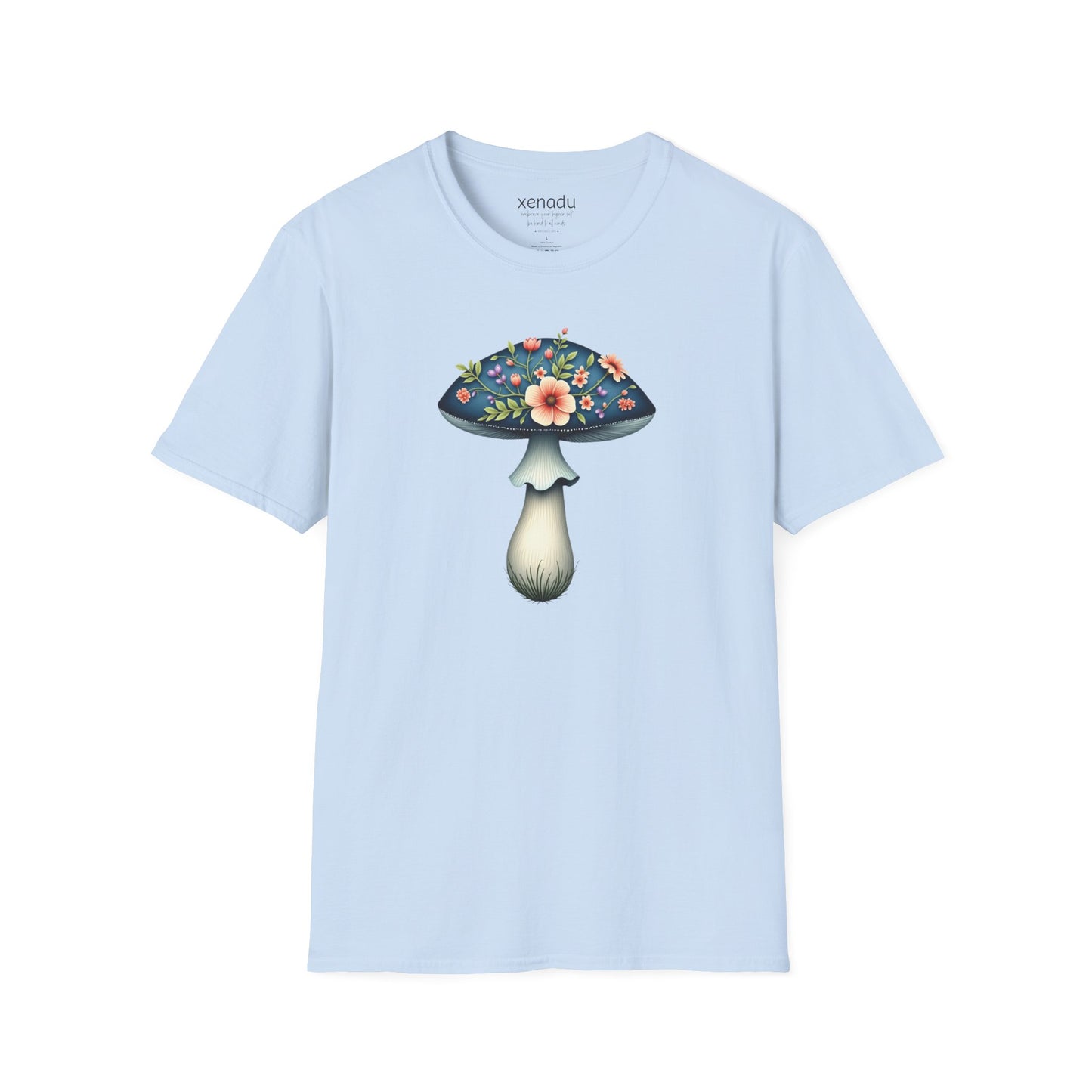 Boho Mushroom Blooms Tee