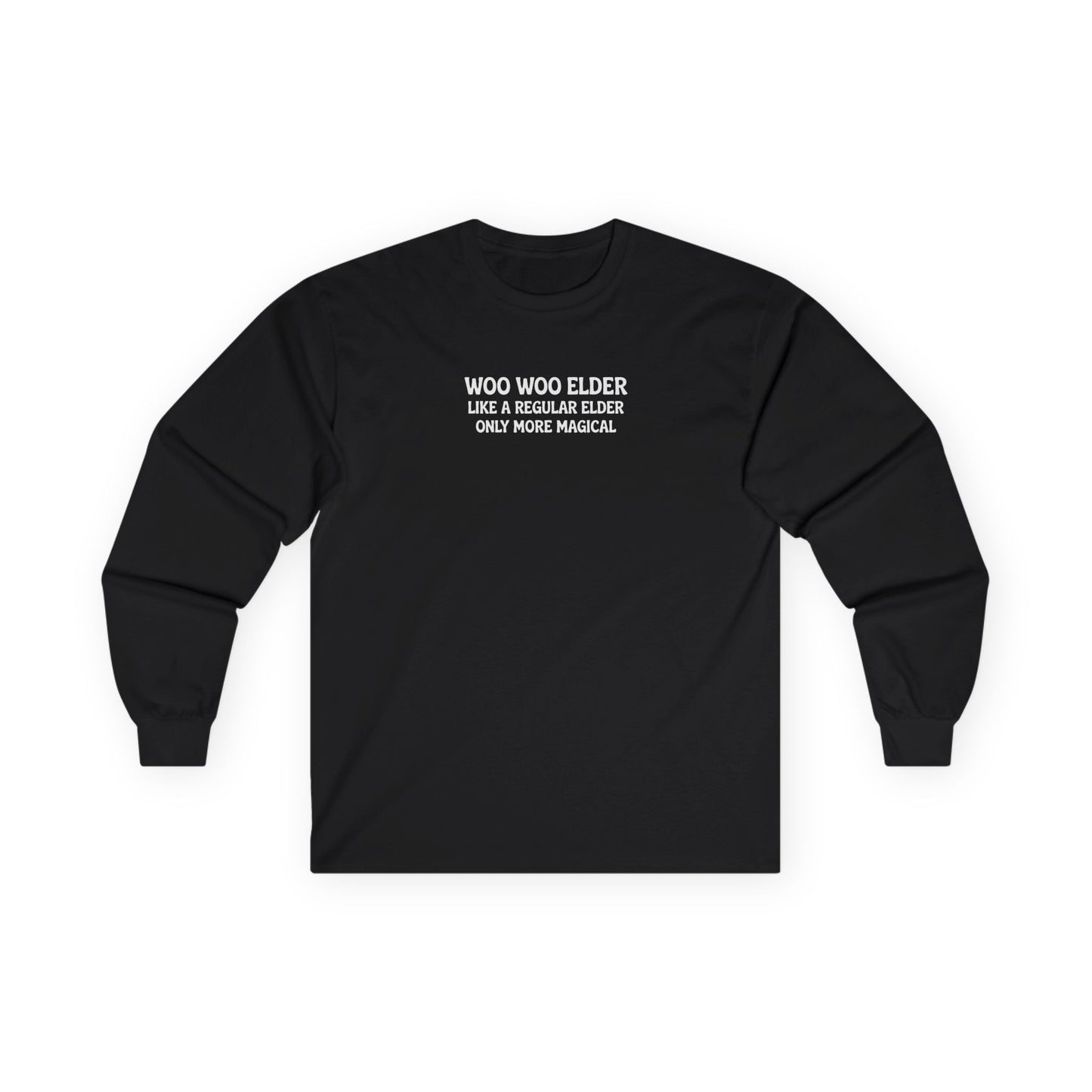 Woo Woo Elder Long Sleeve Tee Black Long-sleeve