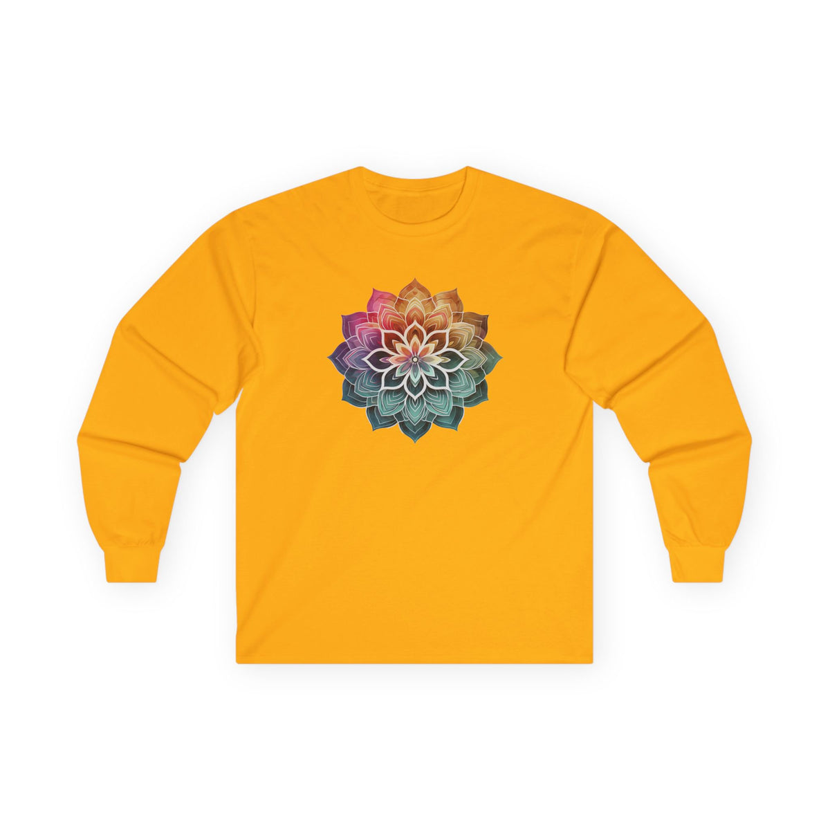 Boho Mandala Long Sleeve Tee