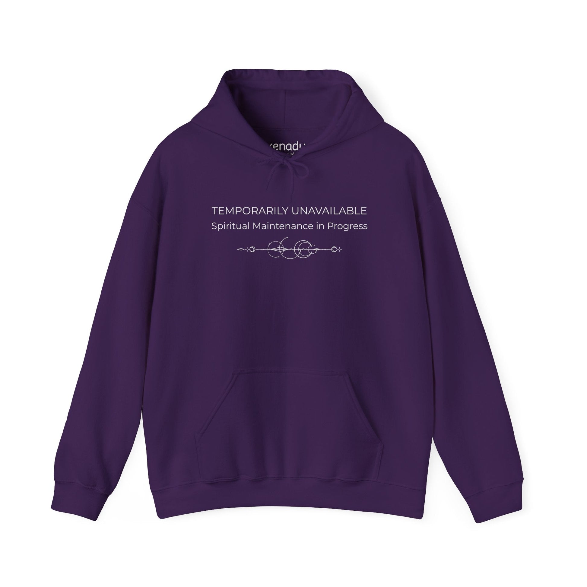 Spiritual Maintenance Hoodie Purple Hoodie