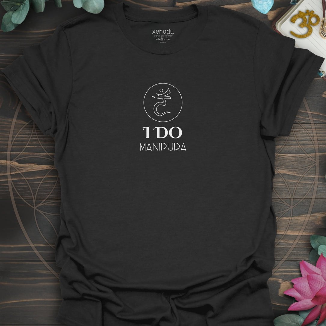 Solar Plexus Chakra Tee Black T-Shirt