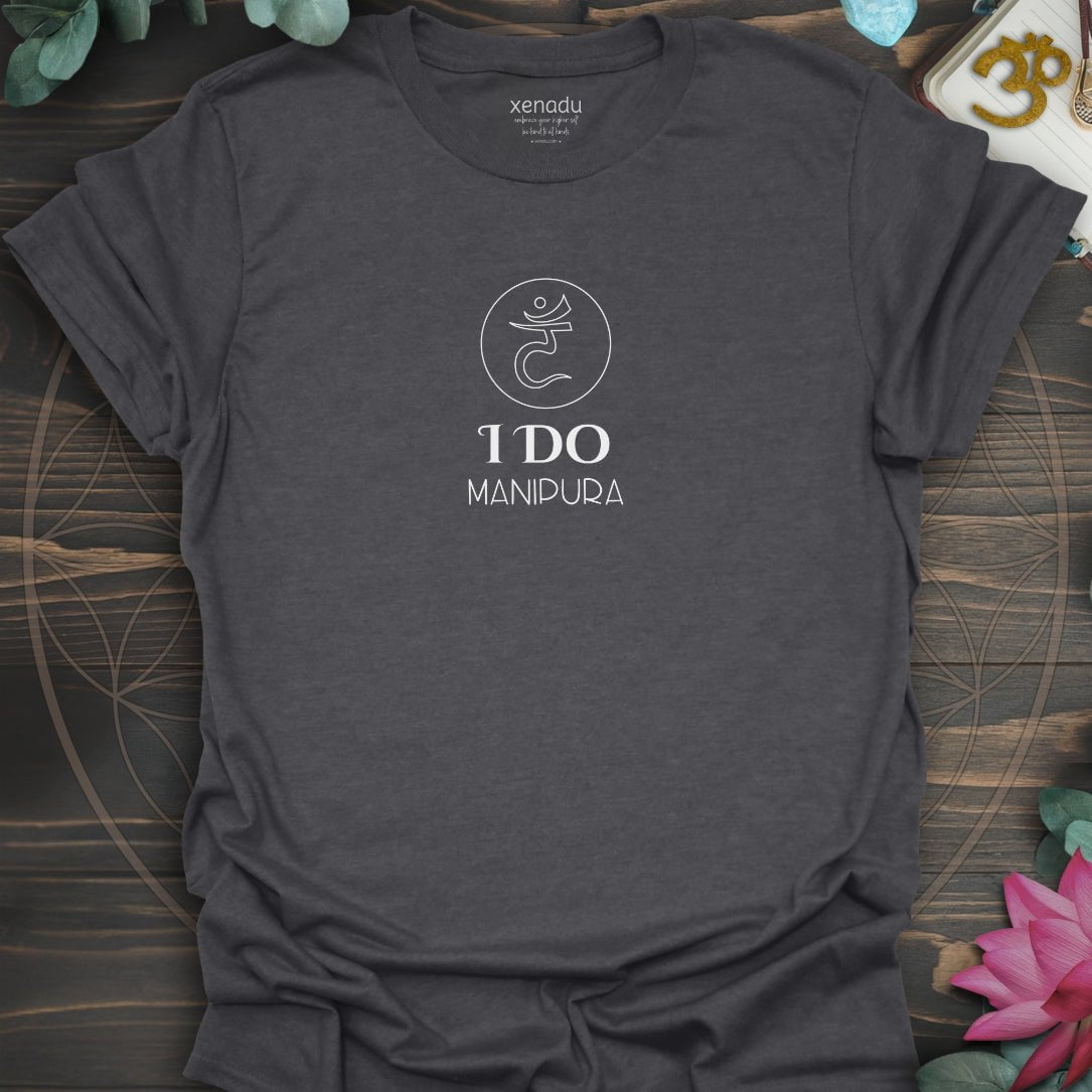 Solar Plexus Chakra Tee Dark Heather Grey T-Shirt