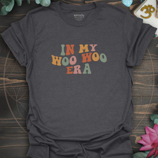 In My Woo Woo Era Retro Tee Dark Heather Grey T-Shirt