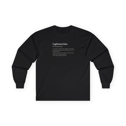 Lightworker Definition Long Sleeve Tee Black Long-sleeve