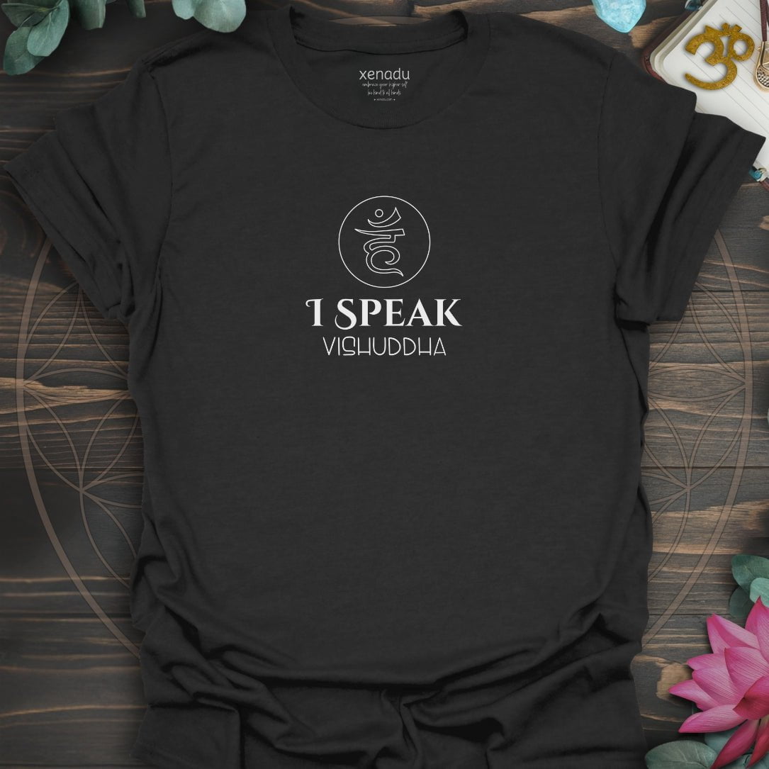 Throat Chakra Tee Black T-Shirt