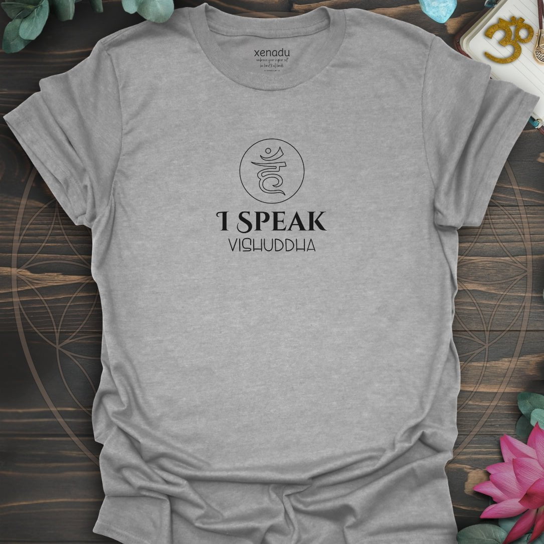 Throat Chakra Tee Sport Grey T-Shirt